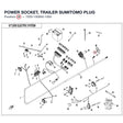 POWER SOCKET, TRAILER product image
