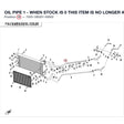 OIL PIPE 1 - WHEN STOCK IS 0 THIS ITEM IS NO LONGER AVAILABLE product image