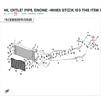 OIL OUTLET PIPE, ENGINE - WHEN STOCK IS 0 THIS ITEM IS NO LONGER AVAILABLE product image