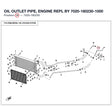 OIL OUTLET PIPE, ENGINE REPL BY 7020-180230-1000 product image