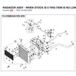 RADIATOR ASSY - WHEN STOCK IS 0 THIS ITEM IS NO LONGER AVAILABLE product image