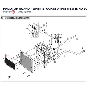 RADIATOR GUARD - WHEN STOCK IS 0 THIS ITEM IS NO LONGER AVAILABLE product image