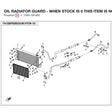 OIL RADIATOR GUARD - WHEN STOCK IS 0 THIS ITEM IS NO LONGER AVAILABLE product image