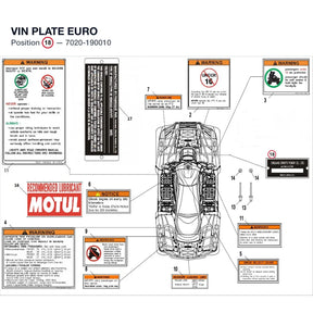 VIN PLATE product image