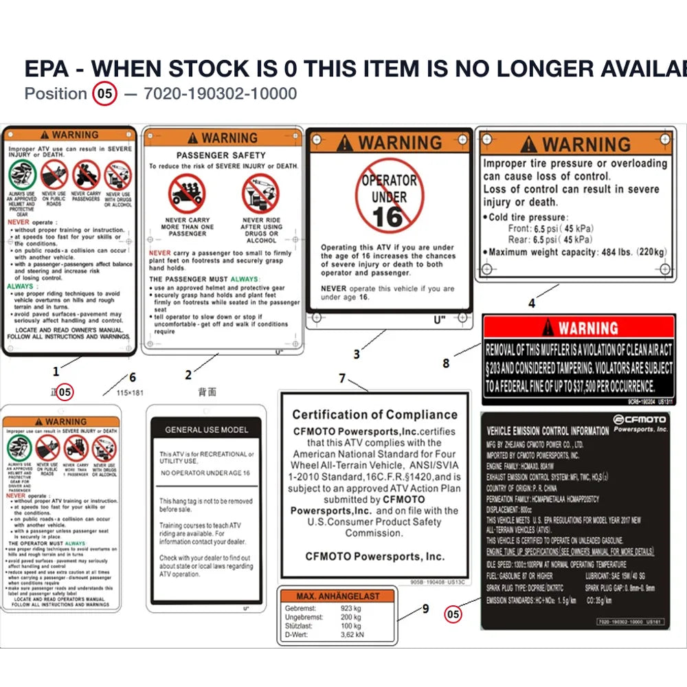 EPA - WHEN STOCK IS 0 THIS ITEM IS NO LONGER AVAILABLE product image