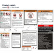 TOWING LABEL product image