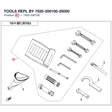 TOOLS REPL BY 7020-200100-20000 product image