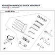 ADJUSTING WRENCH, SHOCK ABSORBER product image