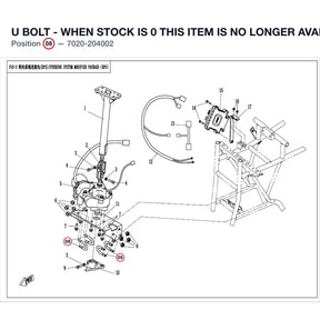 U BOLT - WHEN STOCK IS 0 THIS ITEM IS NO LONGER AVAILABLE product image