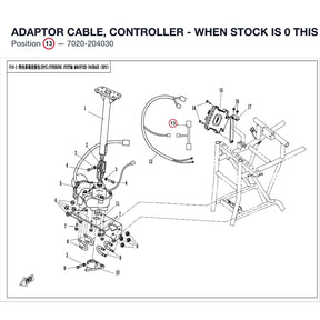 ADAPTOR CABLE, CONTROLLER - WHEN STOCK IS 0 THIS ITEM IS NO LONGER AVAILABLE product image