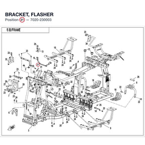 BRACKET, FLASHER product image