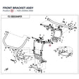 FRONT BRACKET ASSY product image