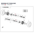 BEARING KIT, FIXING END product image