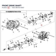 FRONT DRIVE SHAFT product image