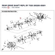 REAR DRIVE SHAFT REPL BY 7020-300200-00001 product image