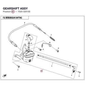 GEARSHIFT ASSY product image