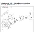 TOWING TUBE ASSY - REPL BY 5BW1-401200-20000 product image