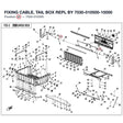 FIXING CABLE, TAIL BOX REPL BY 7030-010500-10000 product image