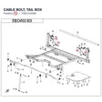 CABLE BOLT, TAIL BOX product image