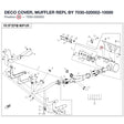 DECO COVER, MUFFLER REPL BY 7030-020002-10000 product image