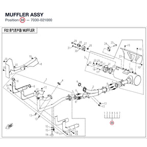 MUFFLER ASSY product image