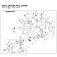 SEAL GASKET, TAIL COVER product image