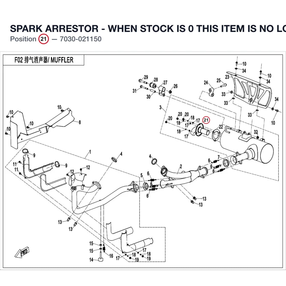 SPARK ARRESTOR - WHEN STOCK IS 0 THIS ITEM IS NO LONGER AVAILABLE product image