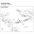 MUFFLER ASSY product image