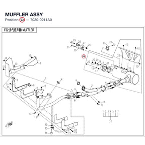 MUFFLER ASSY product image