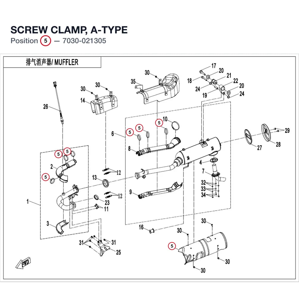 SCREW CLAMP, A-TYPE product image