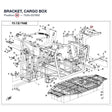 BRACKET, CARGO BOX product image