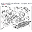 BRACKET, FRONT GEAR CASE REPL BY 7030-038110-10000 product image
