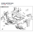 COVER, BATTERY BOX product image