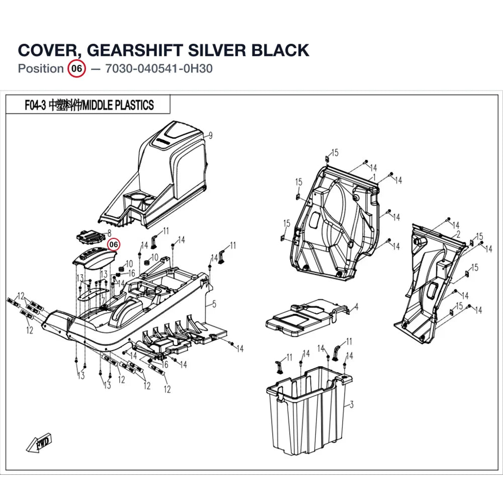 COVER, GEARSHIFT product image