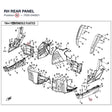 RH REAR PANEL product image
