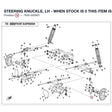 STEERING KNUCKLE, LH - WHEN STOCK IS 0 THIS ITEM IS NO LONGER AVAILABLE product image