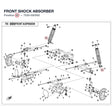 FRONT SHOCK ABSORBER product image