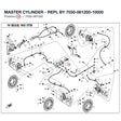 MASTER CYLINDER - REPL BY 7030-081200-10000 product image