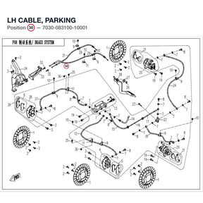 LH CABLE, PARKING product image