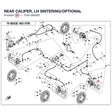 REAR CALIPER, LH product image