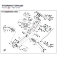 STEERING STEM ASSY product image