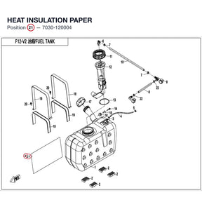 HEAT INSULATION PAPER product image