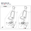 SEAT LOCK, RH product image