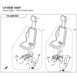 LH SEAT ASSY product image