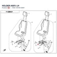 HOLDER ASSY, LH product image