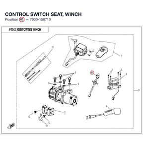 CONTROL SWITCH SEAT, WINCH product image