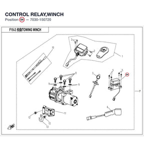CONTROL RELAY,WINCH product image