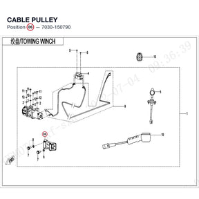 CABLE PULLEY product image