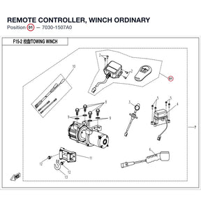 REMOTE CONTROLLER, WINCH product image