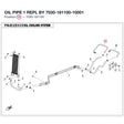 OIL PIPE 1 REPL BY 7030-181100-10001 product image